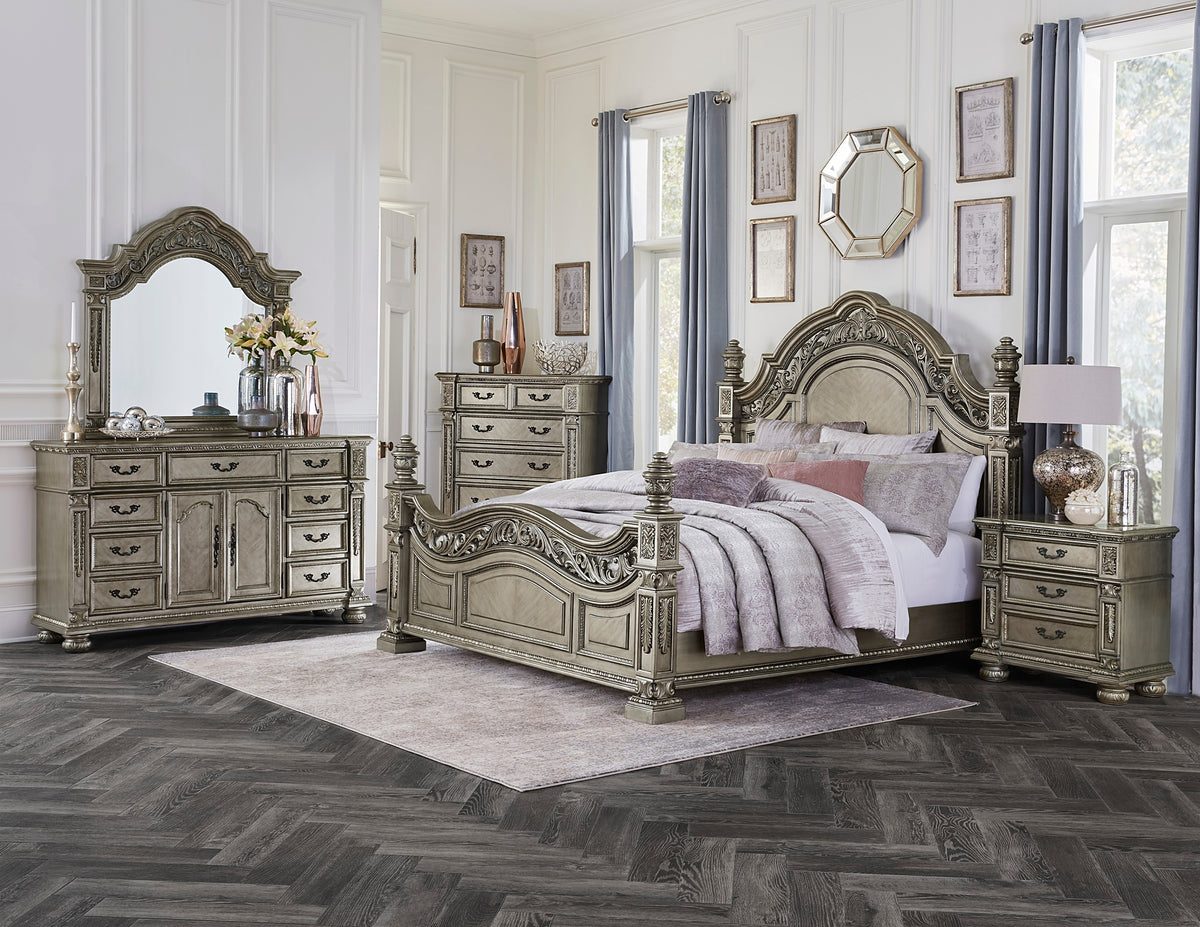 Homelegance Catalonia Queen Bed In Brown
