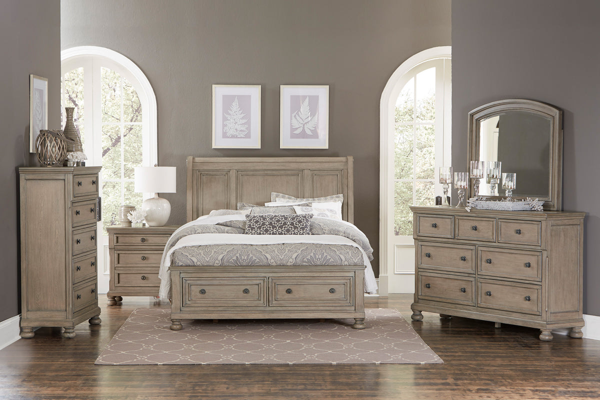 Homelegance Dresser Gray Country & Farmhouse Style Transitional Bethel 2259GY-4