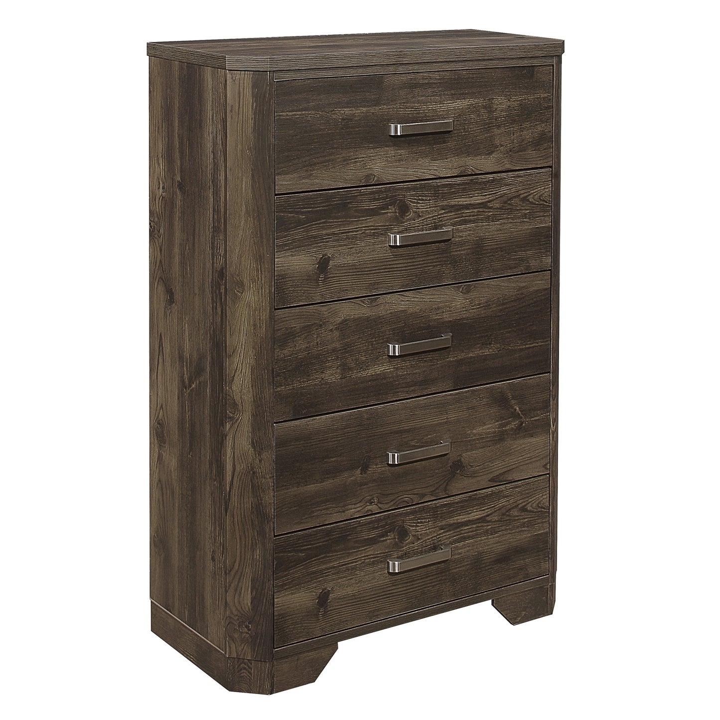 Homlegance Chest Jocelyn Collection In Rustic Brown Finish