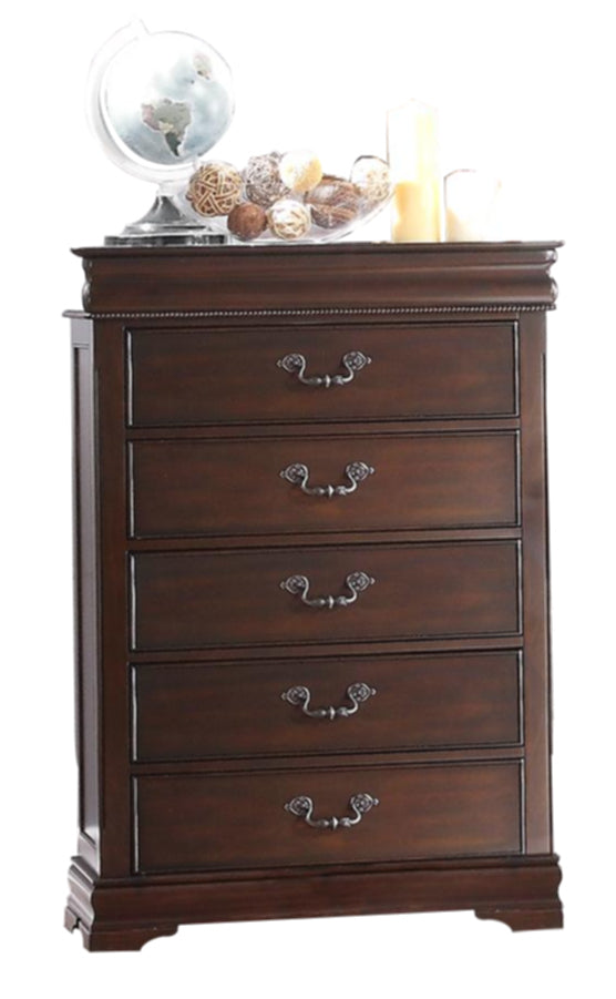 Homelegance Mont Belvieu Chest in Cherry