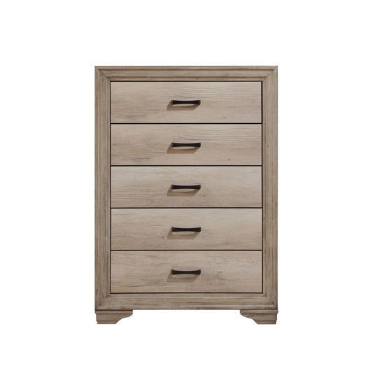 Homlegance Chest Lonan Collection In Natural Finish