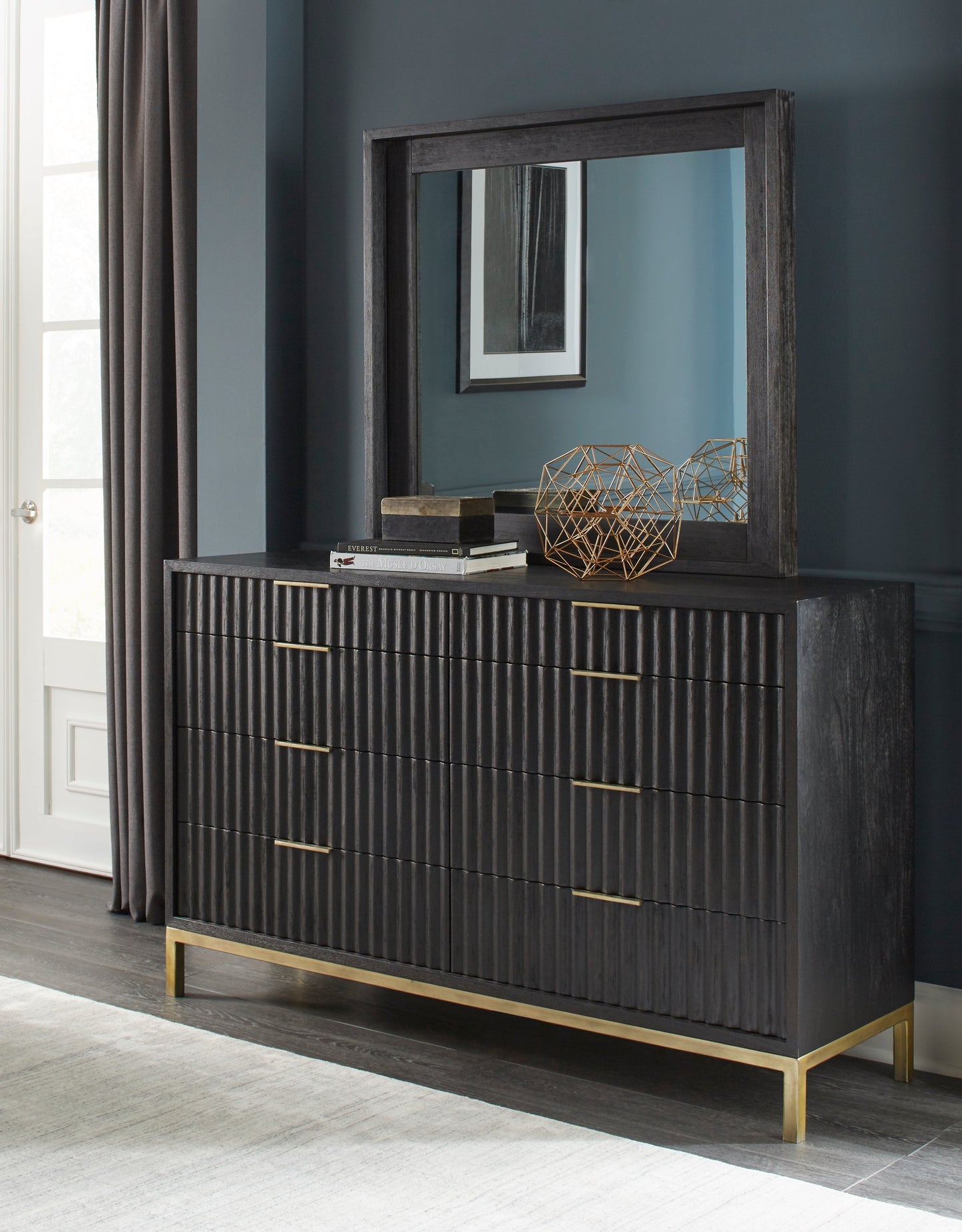 Modus Kentfield Dresser in Black Drifted Oak