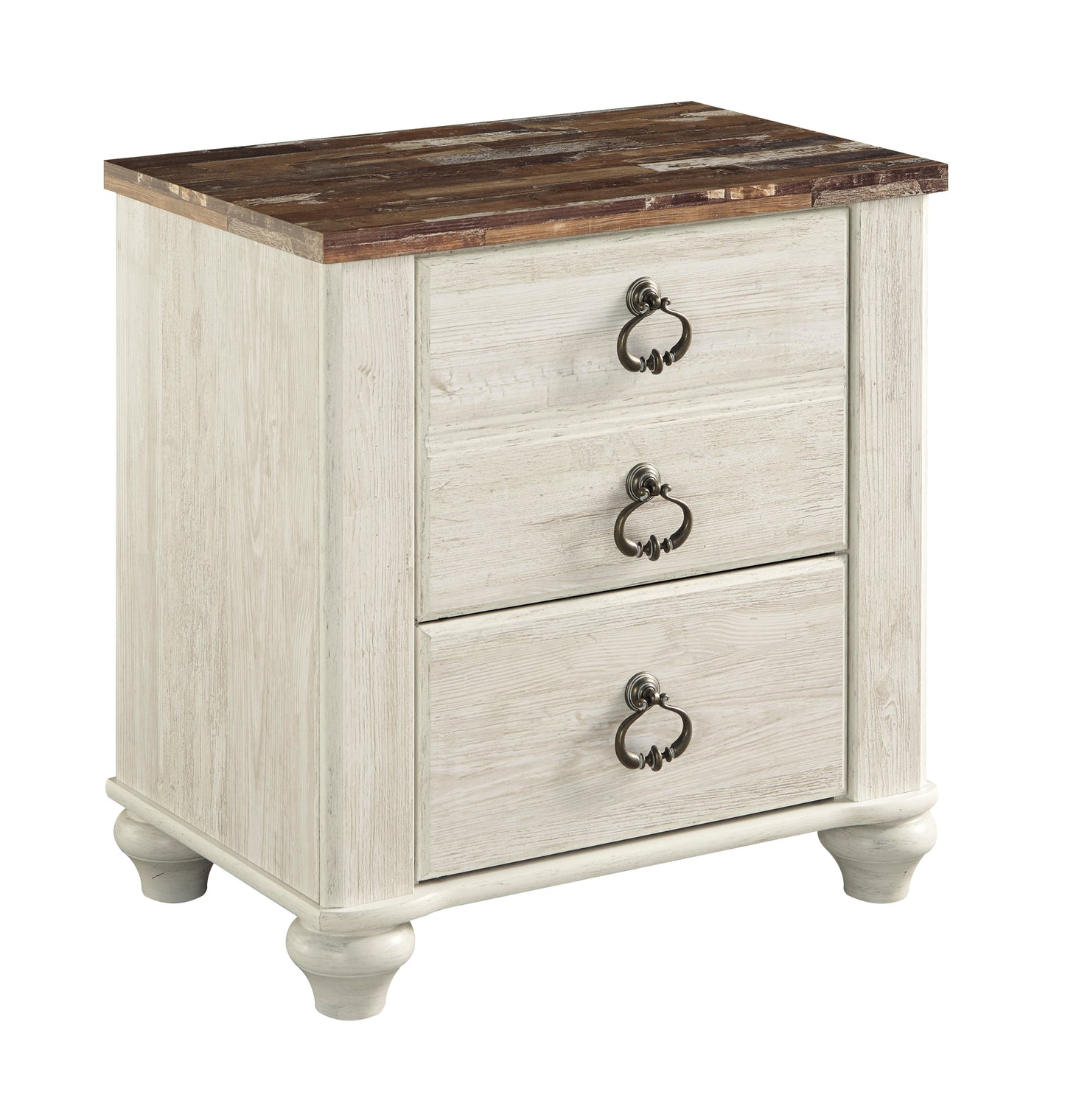 Ashley Willowton 4PC Twin Storage Bedroom Set in White