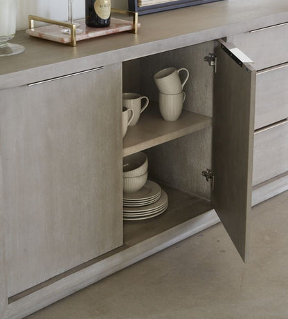 Modus Oxford Three-Drawer Sideboard in Mineral