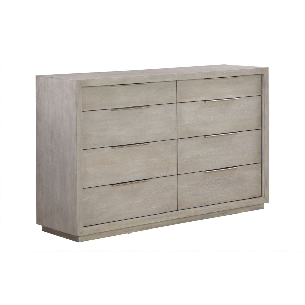 Modus Oxford 5PC Full Platform Bedroom set w 2 Nightstand in Mineral