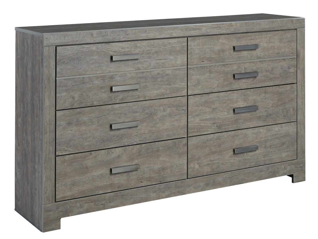 Ashley Culverbach Six Drawer Dresser Weathered Driftwood in Gray Ashley Culverbach Six Drawer Dresser Weathered Driftwood in Gray
