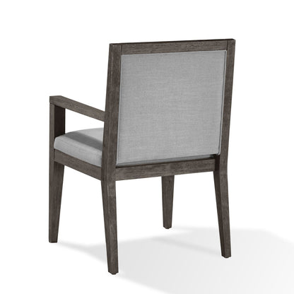 Modus Modesto Wood Framed 2 Arm Chair in French Roast