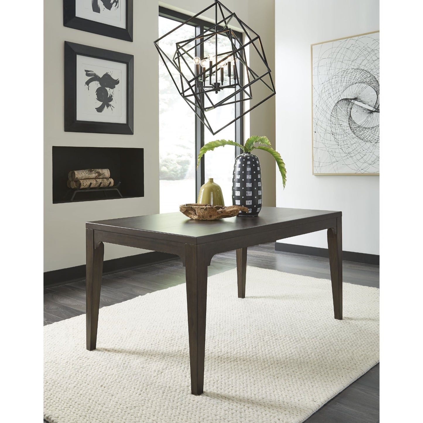 Modus Bryce Dining Table in Brown Horse