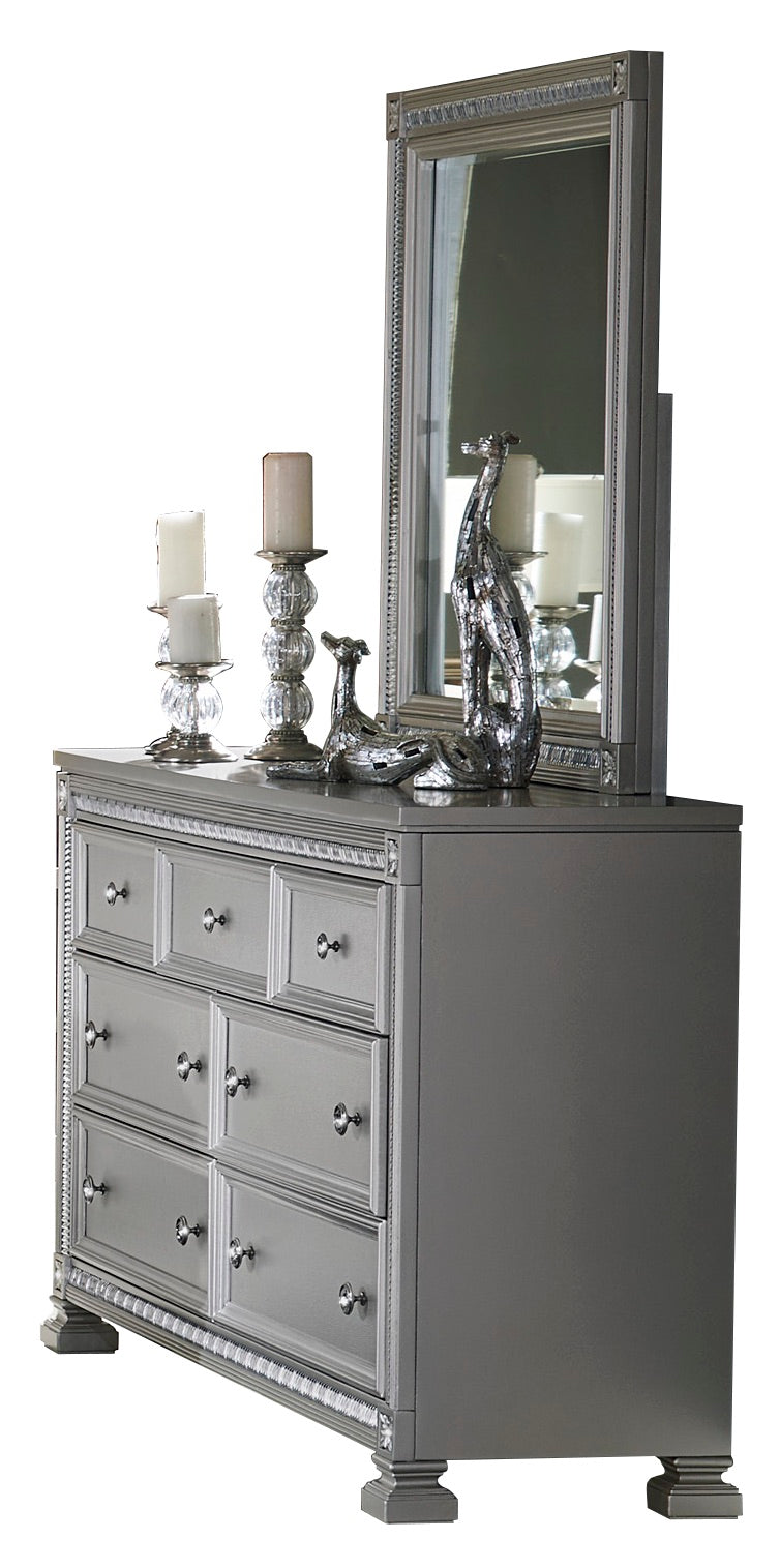 Homelegance Bevelle Dresser Mirror in Metallic Grey The Furniture Space. Homelegance Bevelle Dresser Mirror in Metallic Grey The Furniture Space.