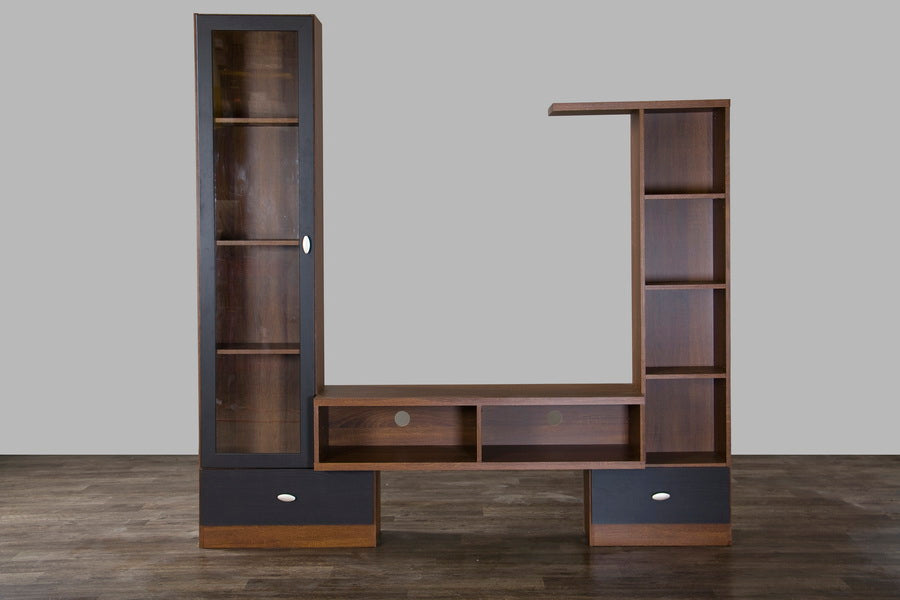 Contemporary TV Stand in Brown bxi5443-108