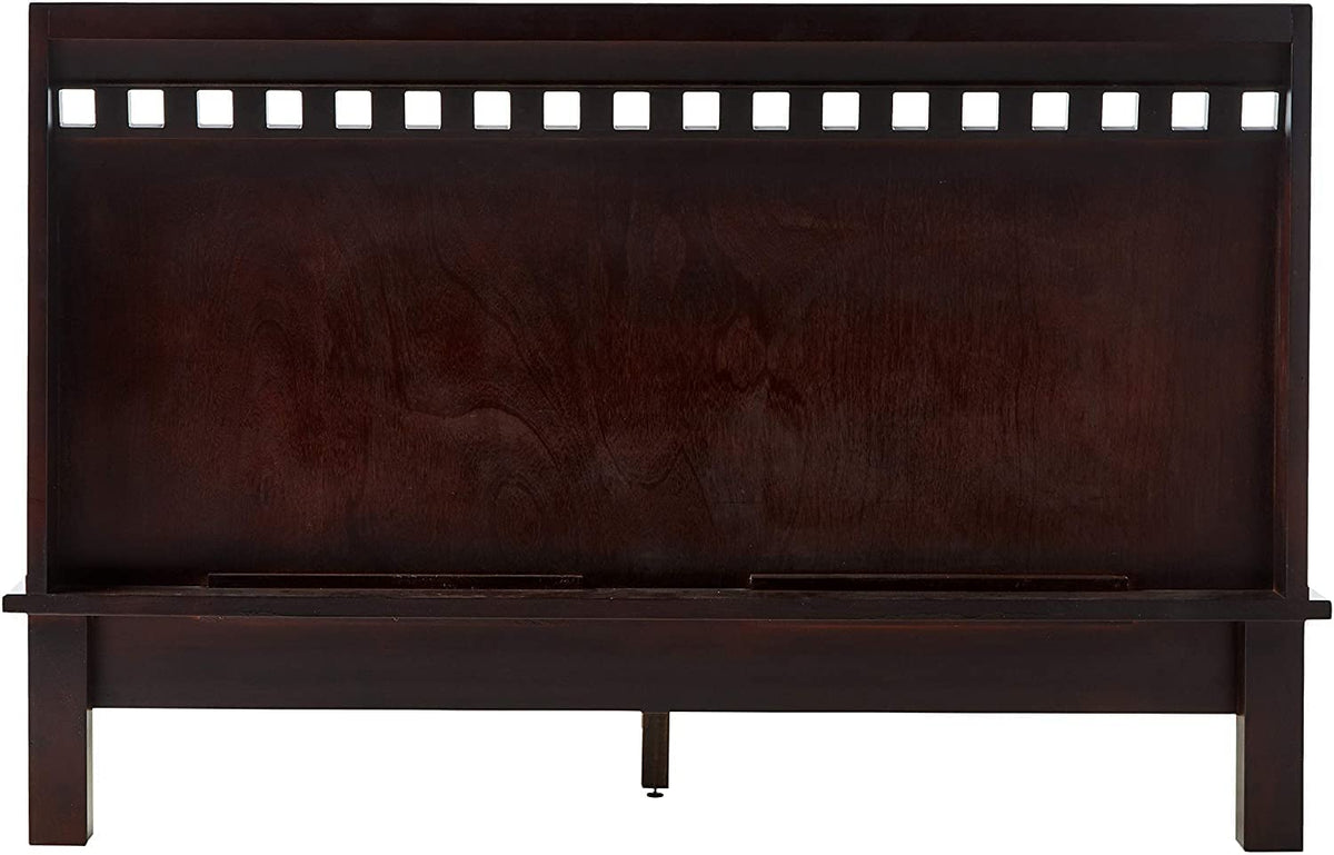 Modus Nevis Queen Veneto Platform Bed in Espresso
