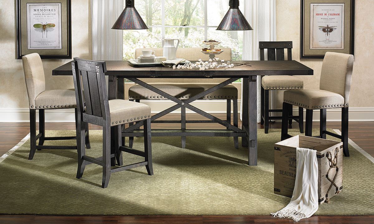 Modus Yosemite Fabric Stool in Cafe