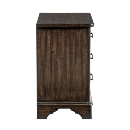 Homelegance Dresser Rustic Brown Acacia Veneer Traditional Lines 1406-4