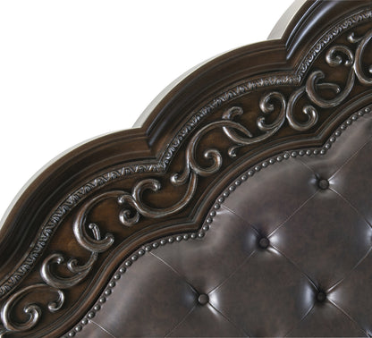 Homelegance Beddington Queen Bed In Brown