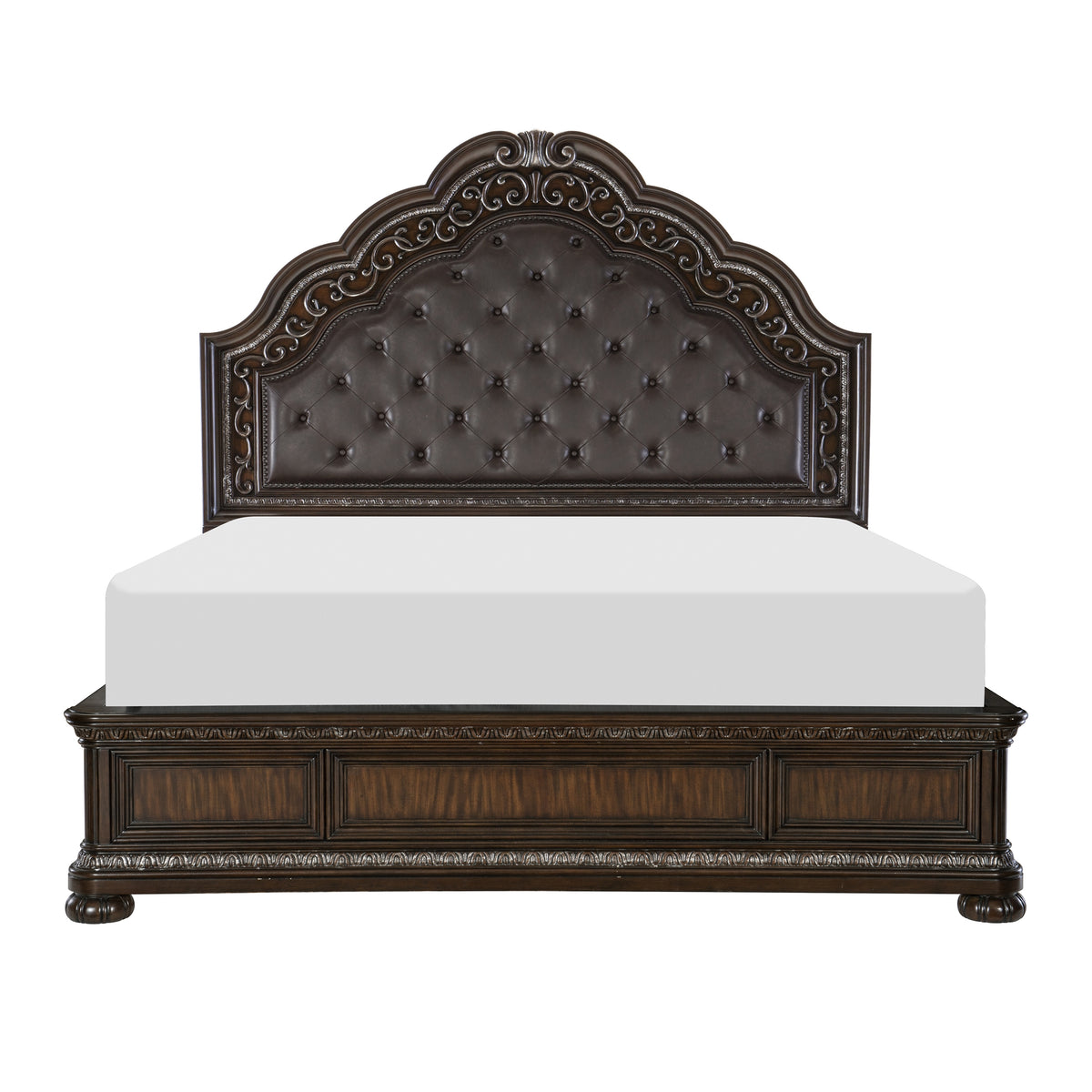 Homelegance Beddington Queen Bed In Brown