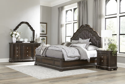 Homelegance Beddington Queen Bed In Brown