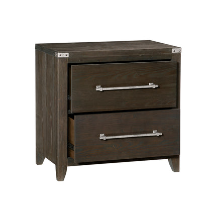 Homelegance Dresser Dark Brown Ash Veneer Transitional Style Bellamy 1413-4