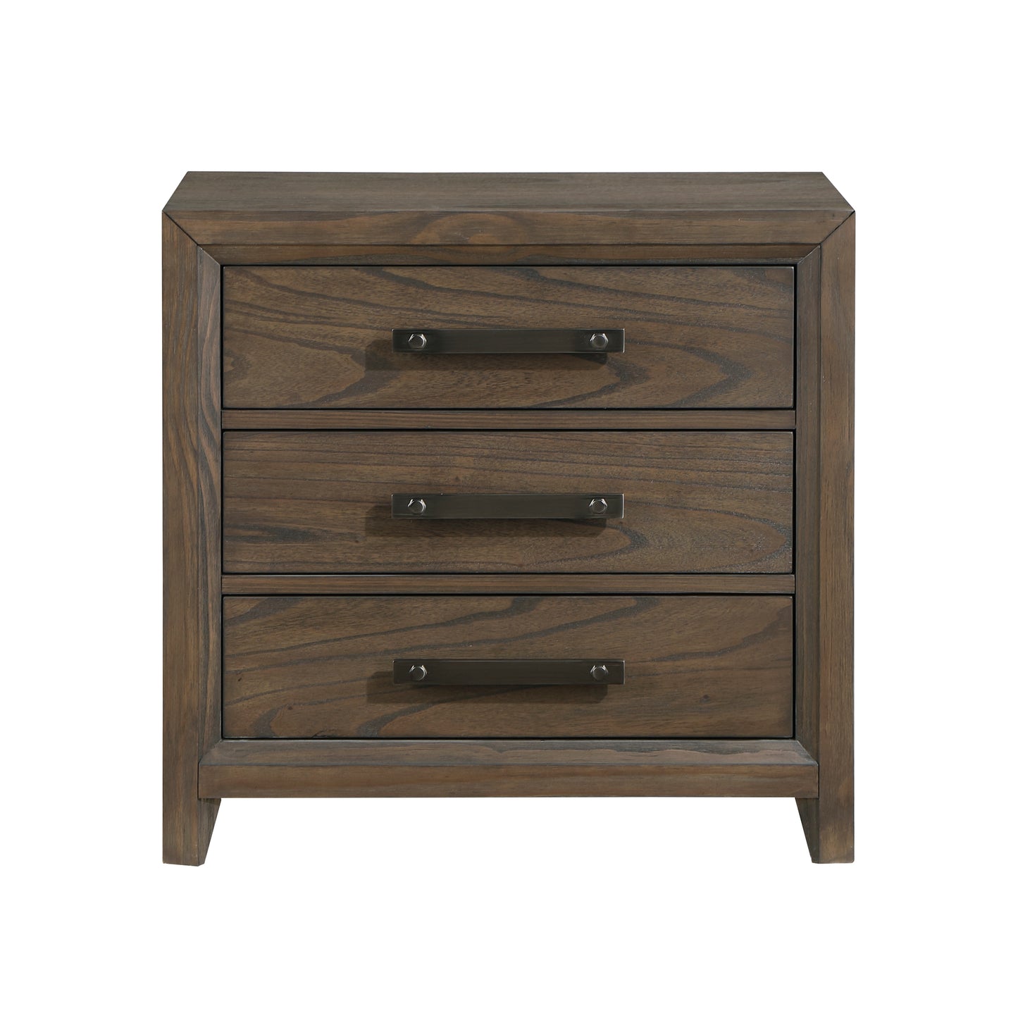 Homelegance Dresser Dark Walnut Classic Refined Elegance Black Nickel Hardware 1422N-4