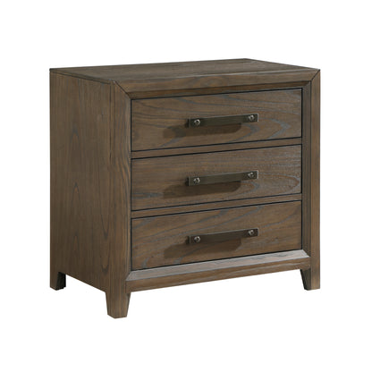 Homelegance Dresser Dark Walnut Classic Refined Elegance Black Nickel Hardware 1422N-4