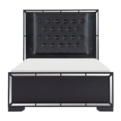 Homelegance Aveline Queen Bed In Black
