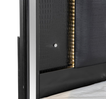 Homelegance Aveline Queen Bed In Black