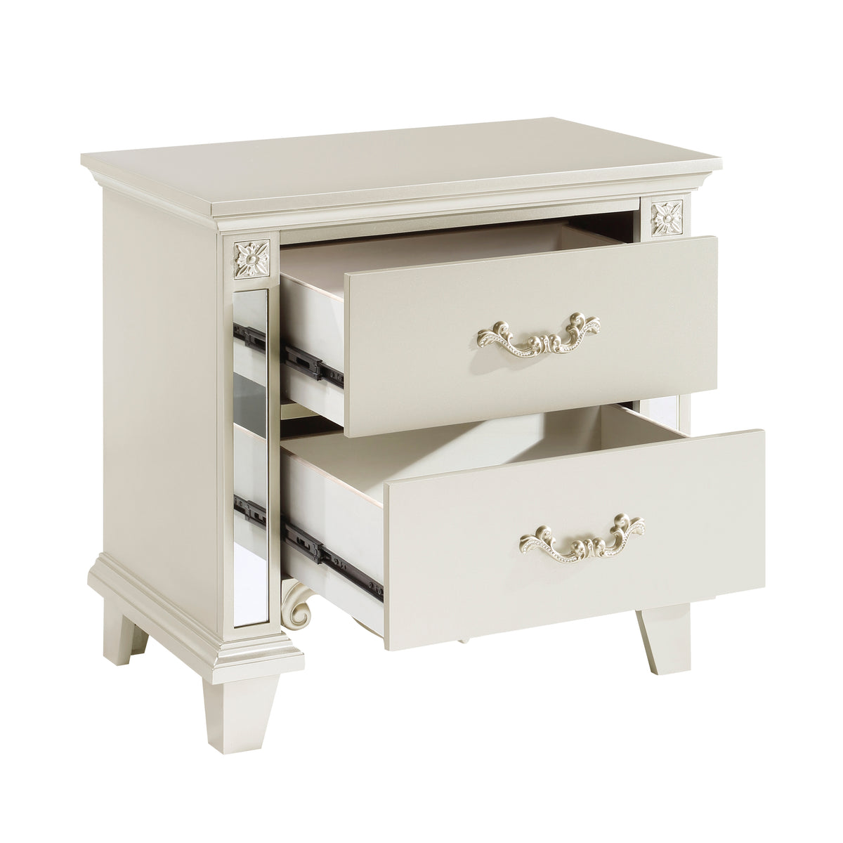 Homelegance Dresser Champagne Traditional Glamorous Flair Ever Inspired 1429-4