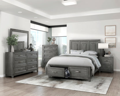 Homelegance Dresser Gray Casual Transitional Rustic Style Garretson 1450-4