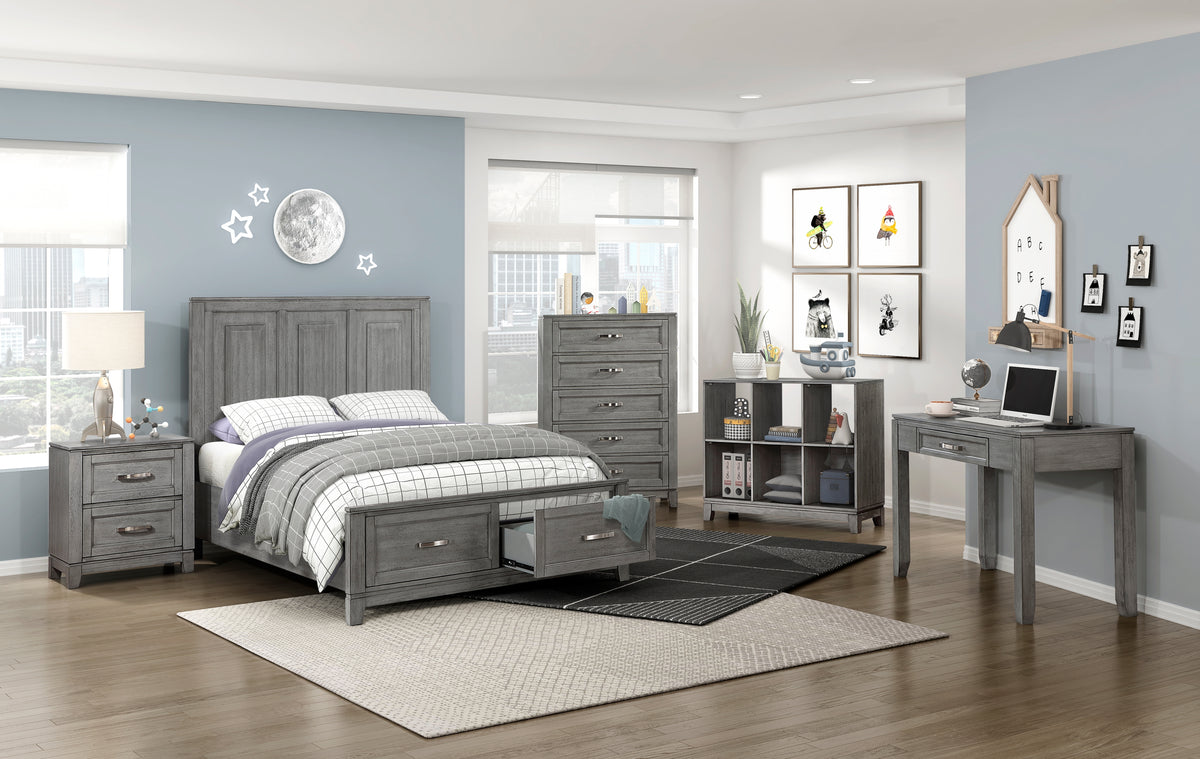 Homelegance Dresser Gray Casual Transitional Rustic Style Garretson 1450-4