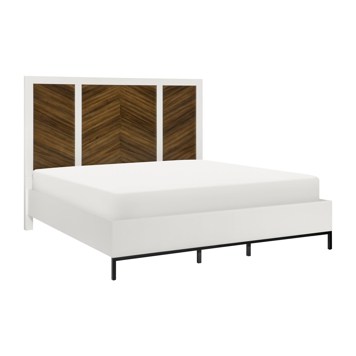 Homelegance Oslo Queen Bed In White