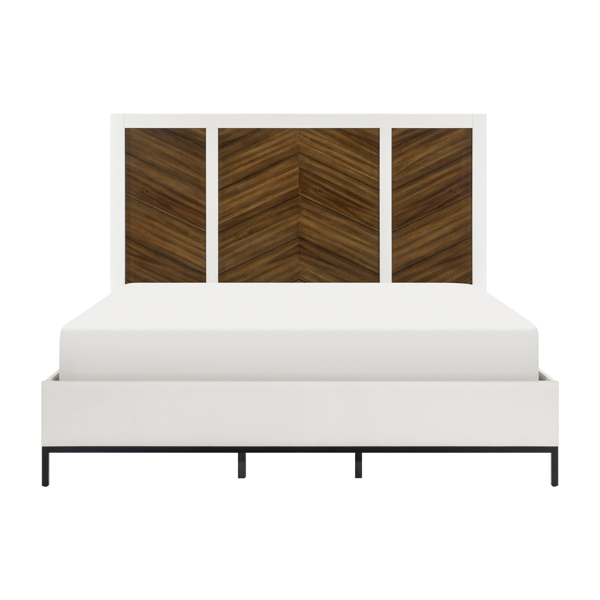 Homelegance Oslo Queen Bed In White