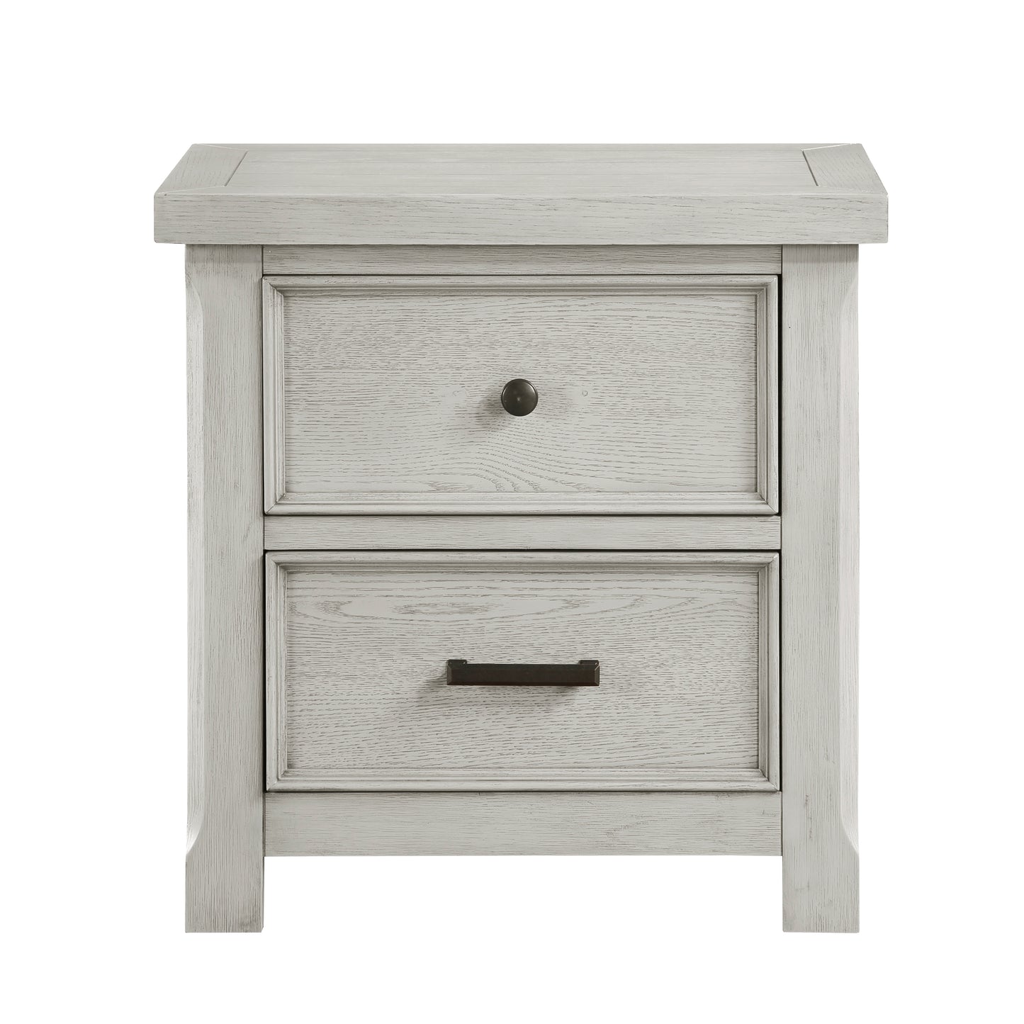 Homelegance Dresser Light Gray Oak Veneer Country Style 1458-4