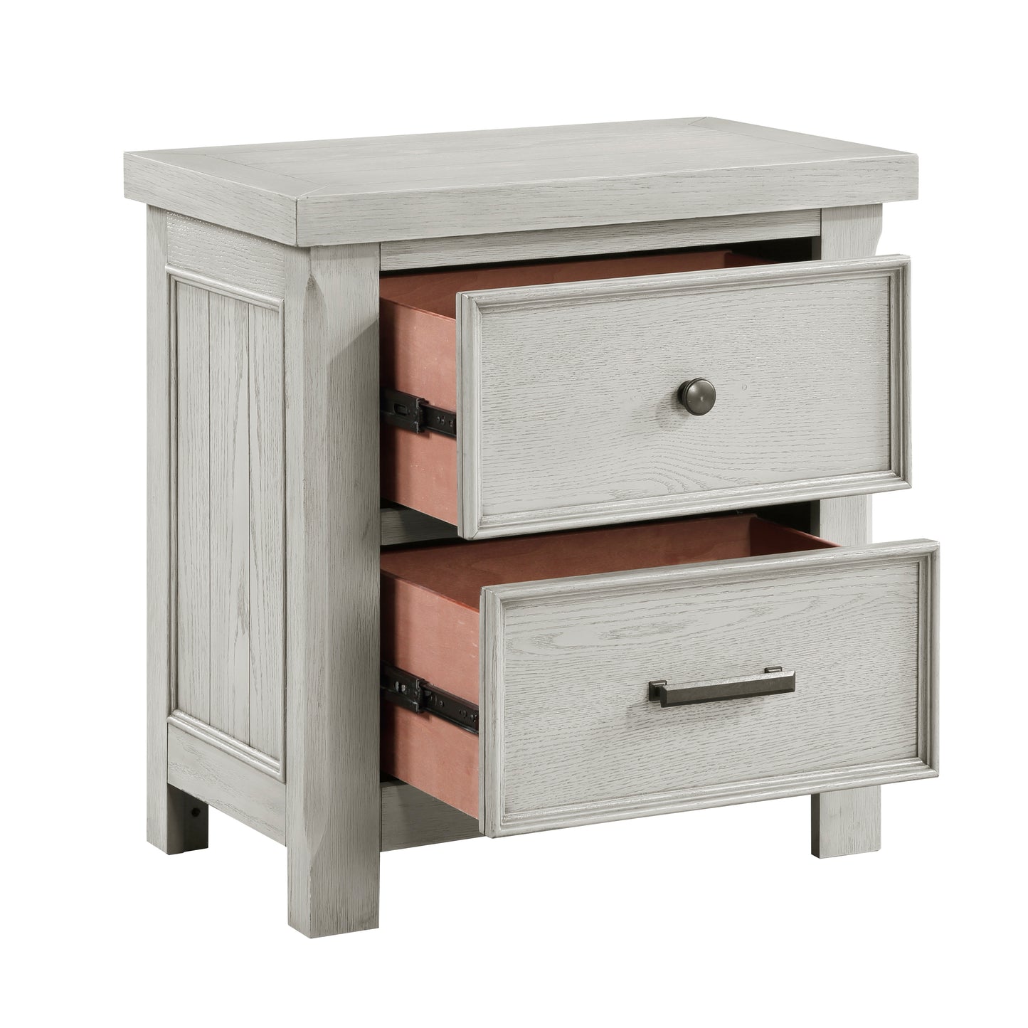 Homelegance Dresser Light Gray Oak Veneer Country Style 1458-4