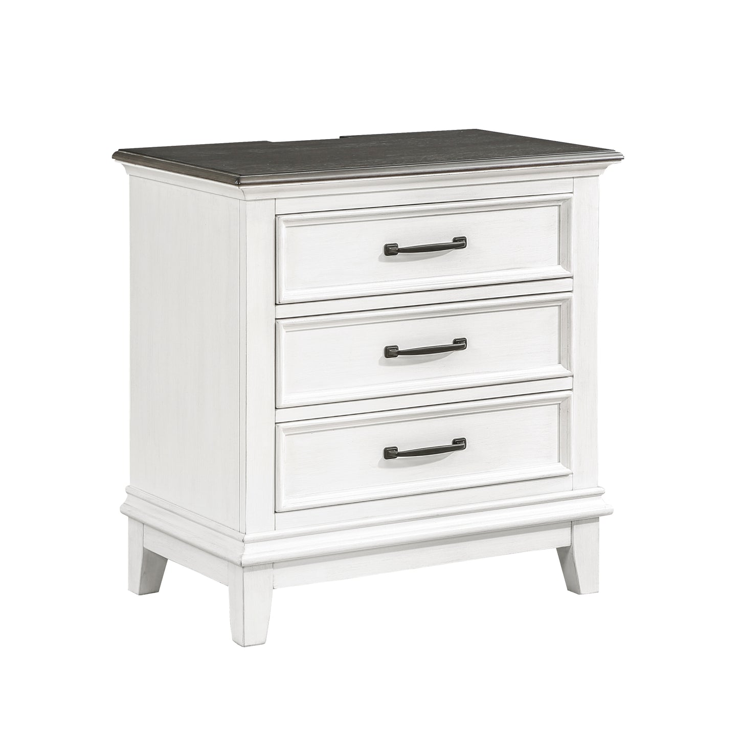 Homelegance Dresser Dark Brown Antique White Country Style 1463-4