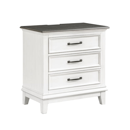 Homelegance Dresser Dark Brown Antique White Country Style 1463-4