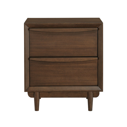 Homelegance Dresser Walnut Mid-Century Modern Artful Timeless Design 1501-4