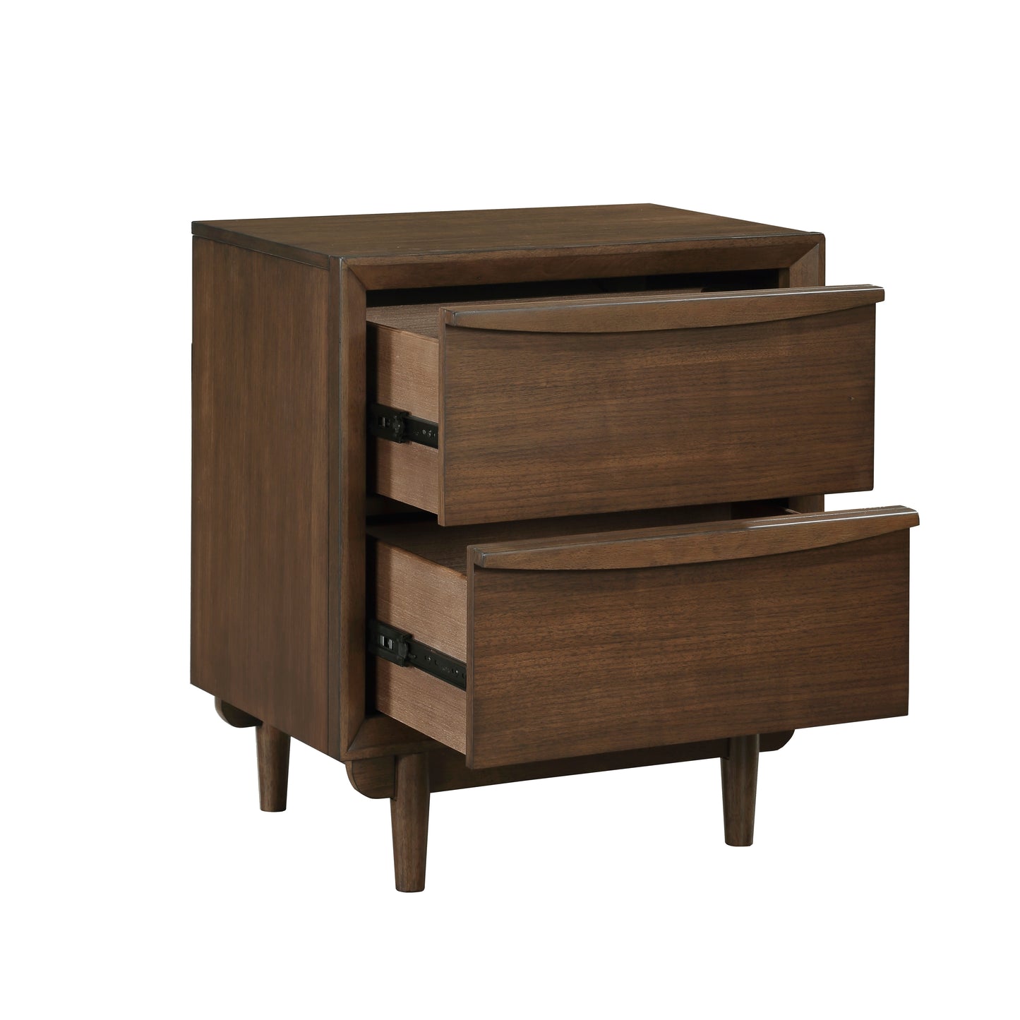 Homelegance Dresser Walnut Mid-Century Modern Artful Timeless Design 1501-4