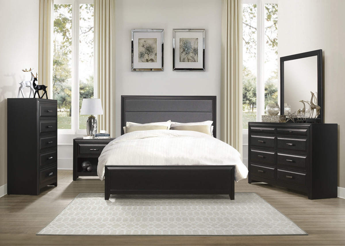 Homelegance Cordelia Queen Bed In Brown