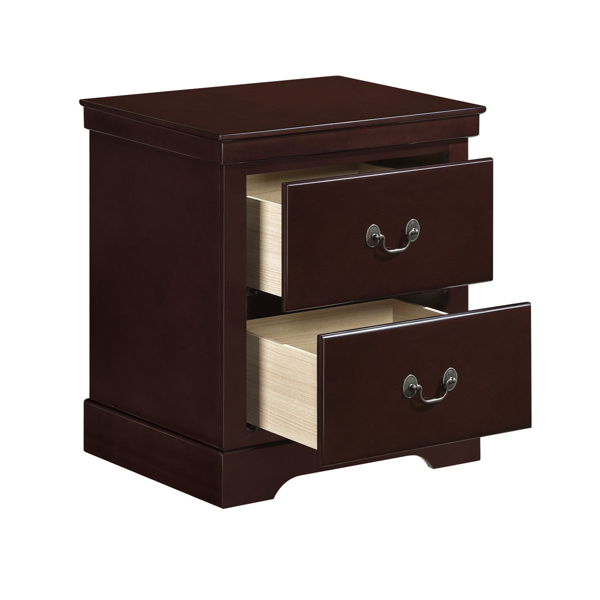 Homelegance Dresser Cherry Traditional Satin Nickel Hardware 1519CH-4