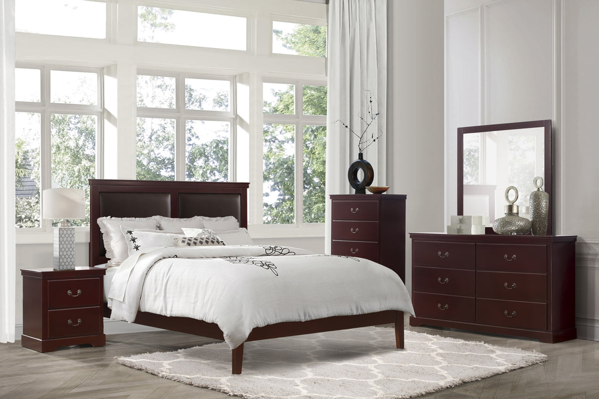 Homelegance Seabright Queen Bed In Brown