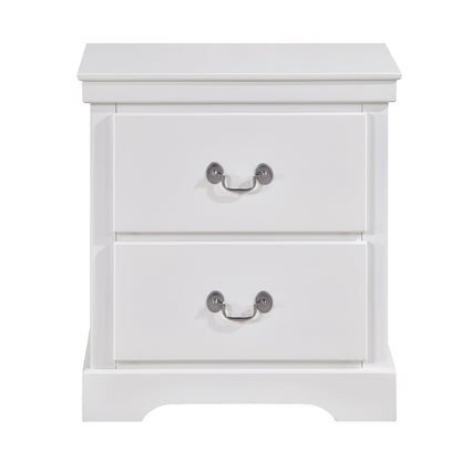 Homelegance Dresser White Traditional Style with Satin Nickel Hardware 1519WH-4