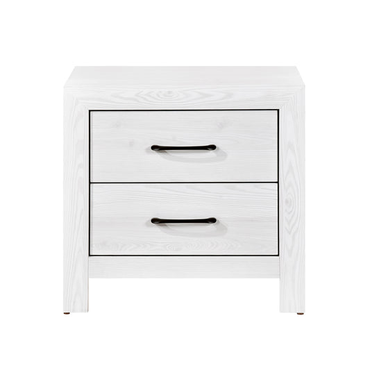 Homelegance Dresser White Lodge Modern Rustic Style Black Hardware 1534WH-4