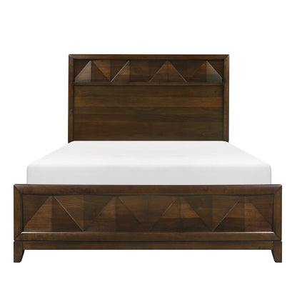 Homelegance Aziel Queen Bed In Brown