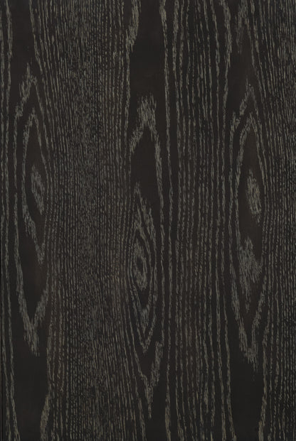 Homelegance Dresser Ebony Oak Veneer Silver Banding Modern Contemporary 1536-4