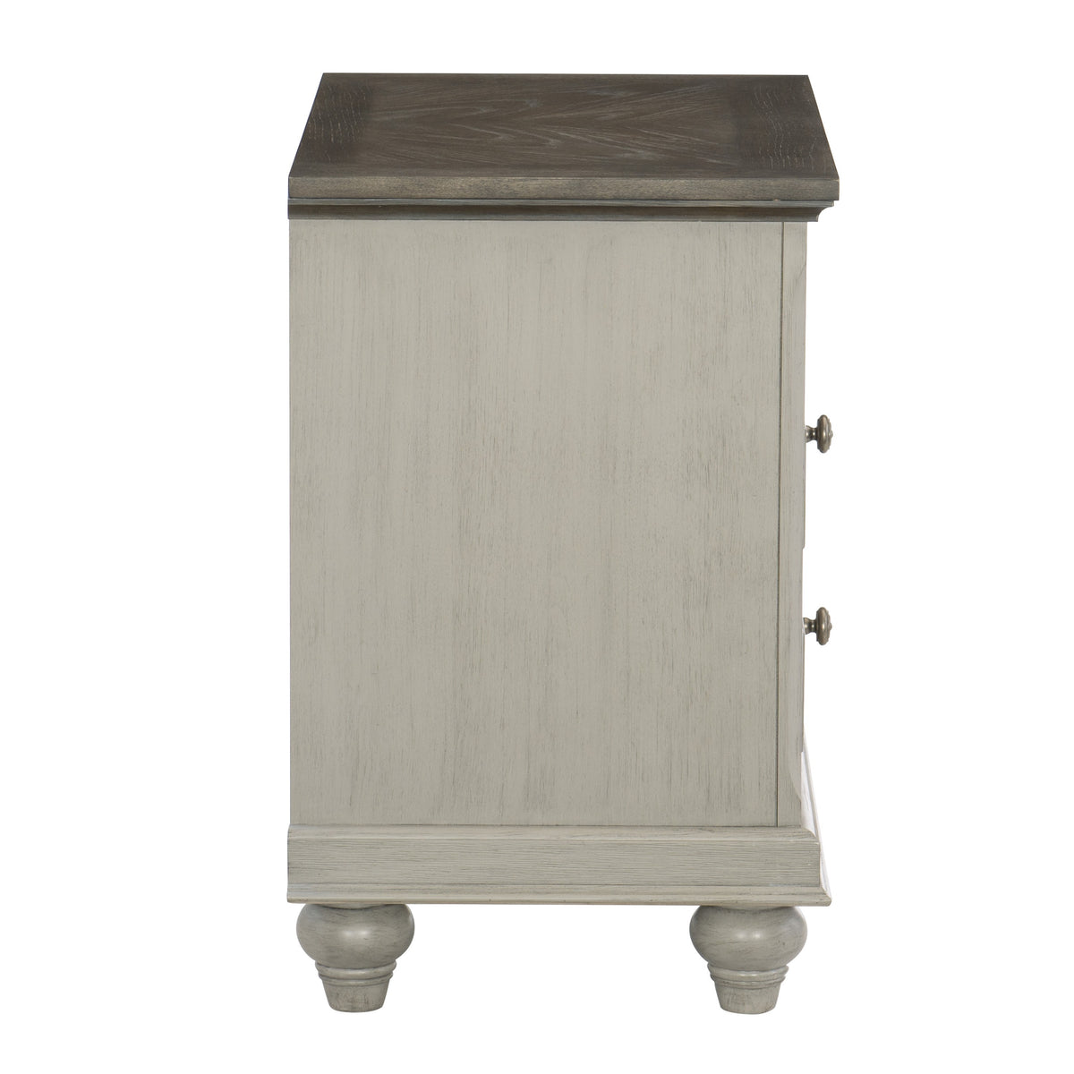 Homelegance Dresser Light Gray Dark Brown Transitional Modern Farmhouse 1568-4