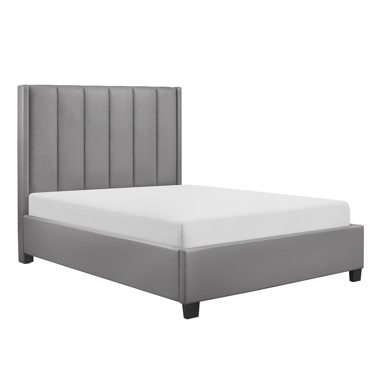 Homelegance Anson Queen Platform Bed In Gray