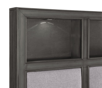 Homelegance Wittenberry Queen Platform Bed In Gray