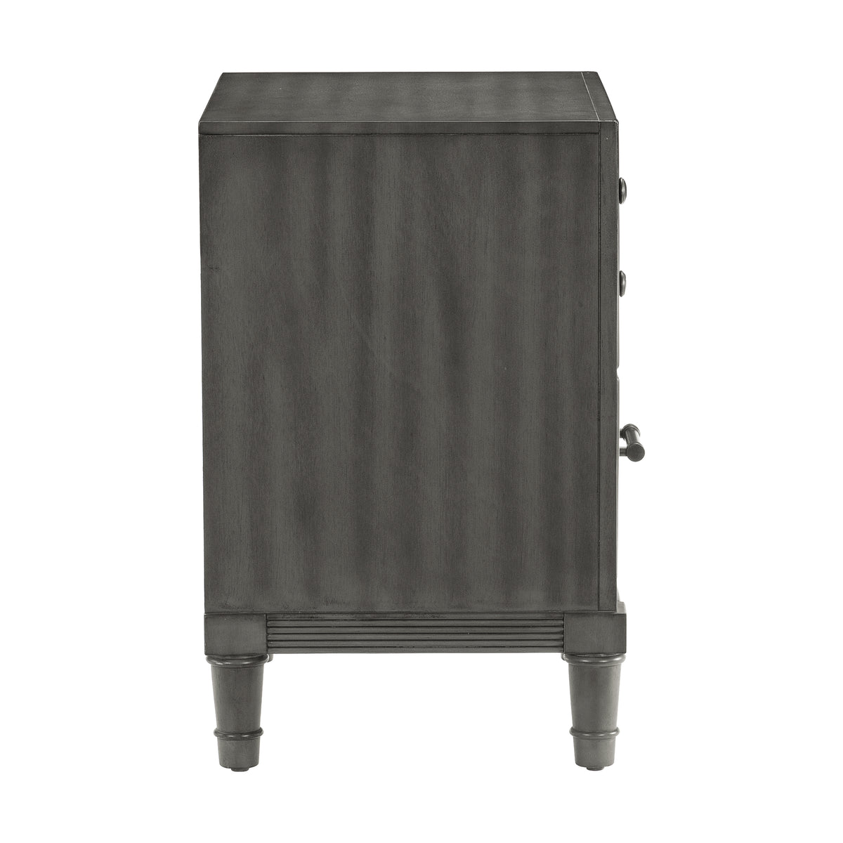 Homelegance Dresser Gray Okume Veneer Dark Bronze Hardware Transitional 1573-4