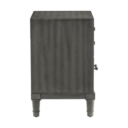 Homelegance Dresser Gray Okume Veneer Dark Bronze Hardware Transitional 1573-4