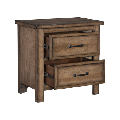 Homelegance Dresser Light Brown Rustic Versatile Design for Bedroom Settings 1584-4