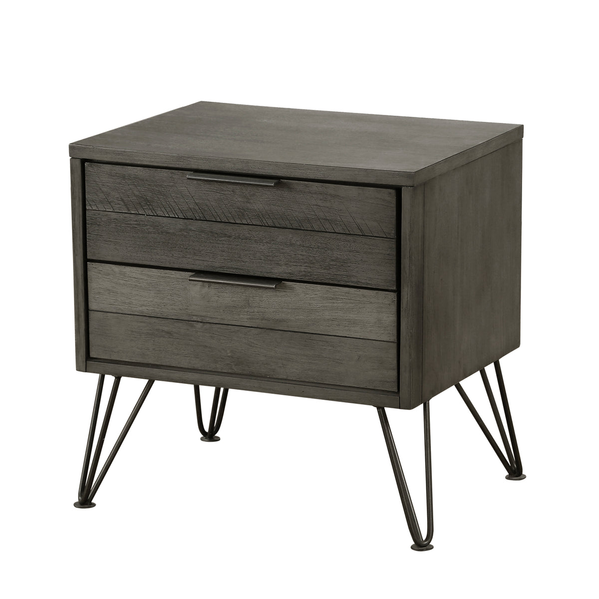 Homelegance Dresser 3-Tone Grey Industrial Style Solid Acacia Wood 1604-4